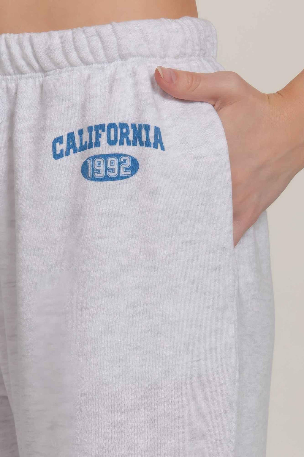 Waistband Print Detail Sweatpants - Mr Lou’s Place