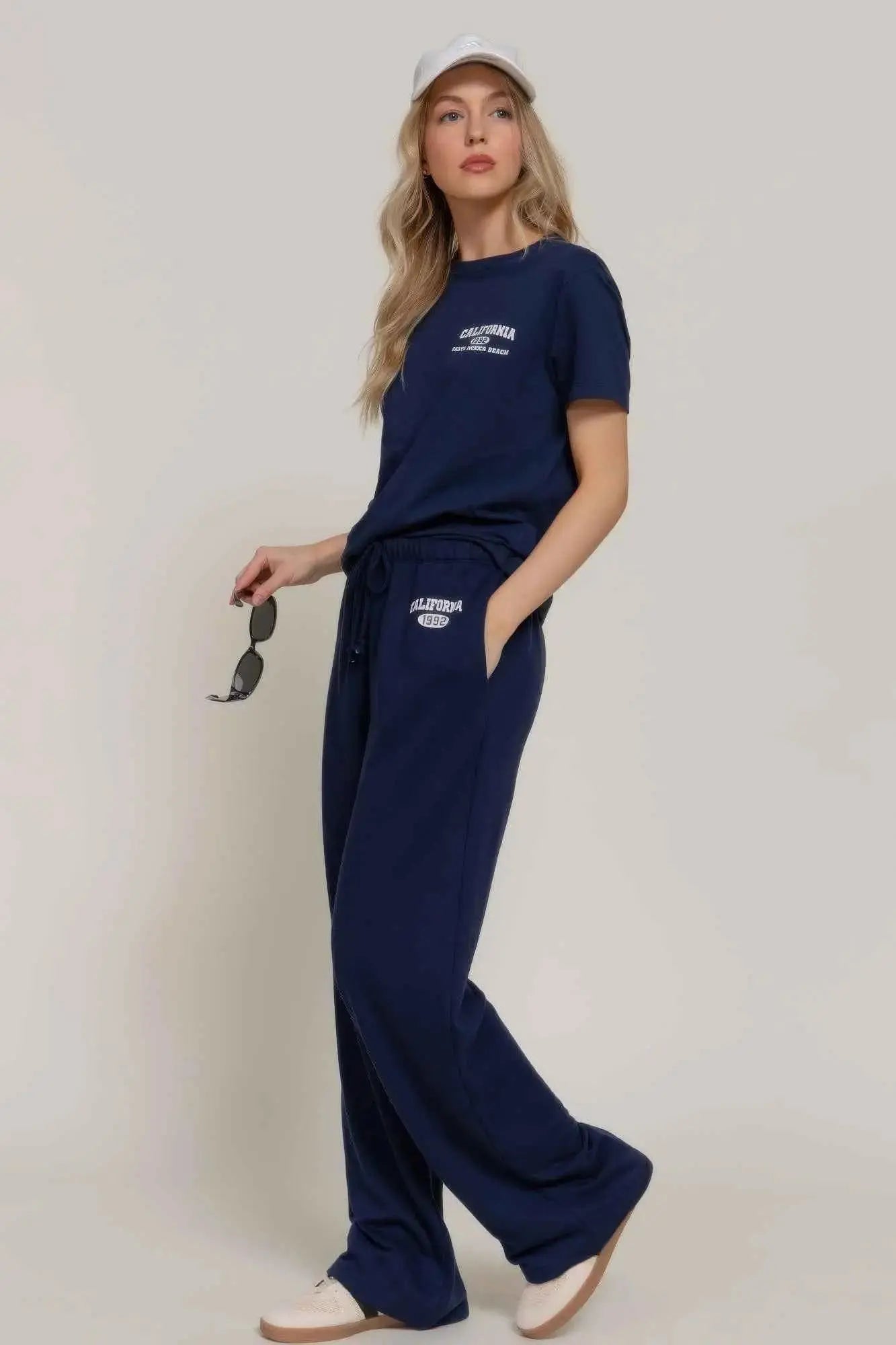 Waistband Print Detail Sweatpants - Mr Lou’s Place