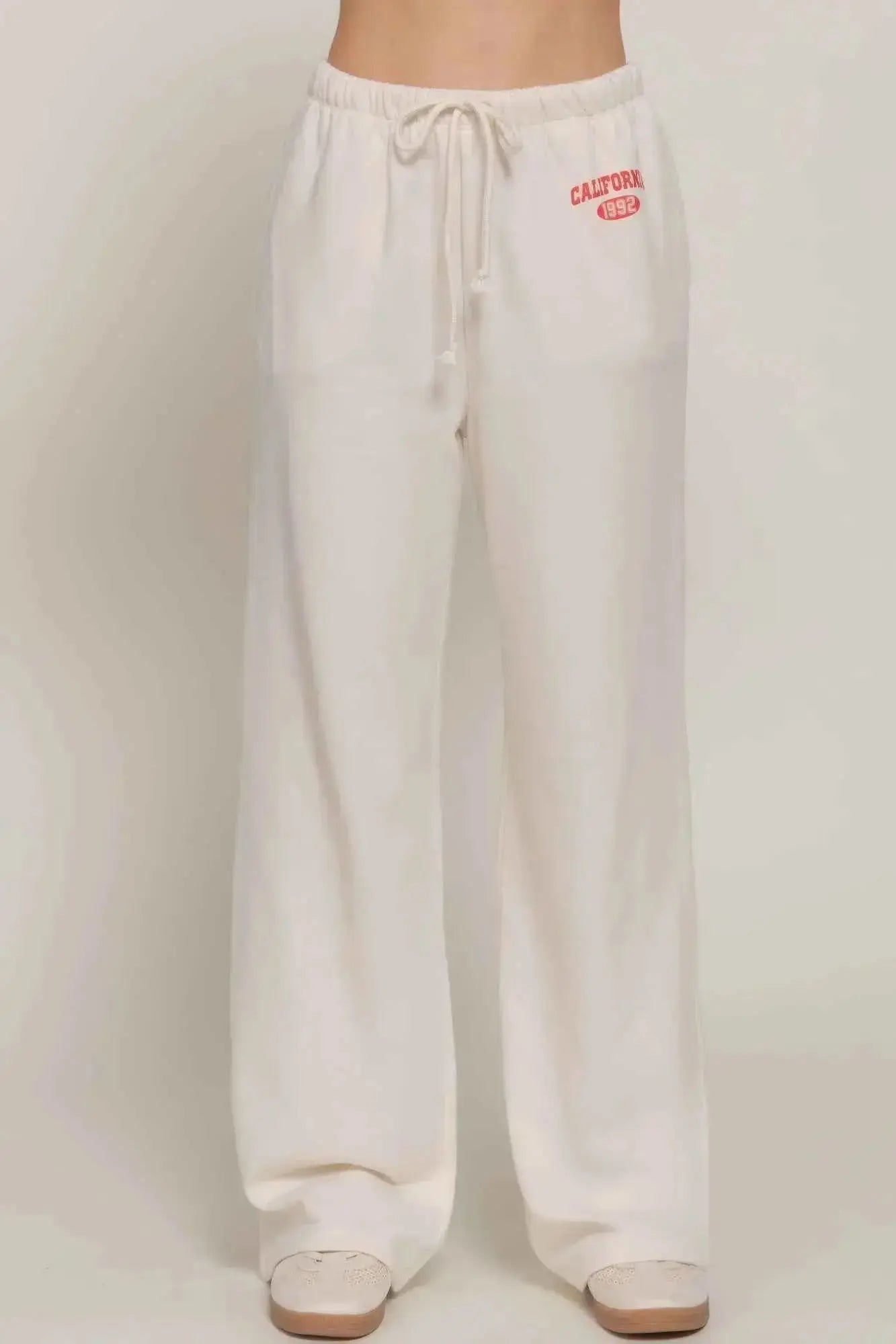 Waistband Print Detail Sweatpants - Mr Lou’s Place