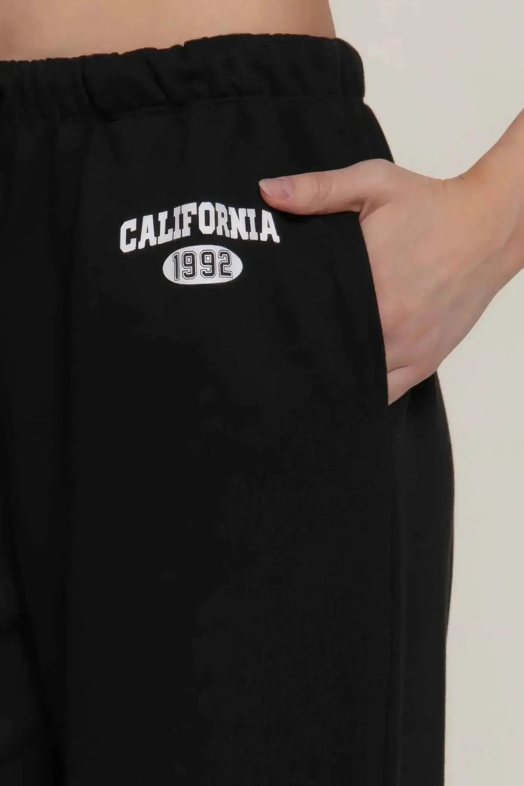 Waistband Print Detail Sweatpants - Mr Lou’s Place