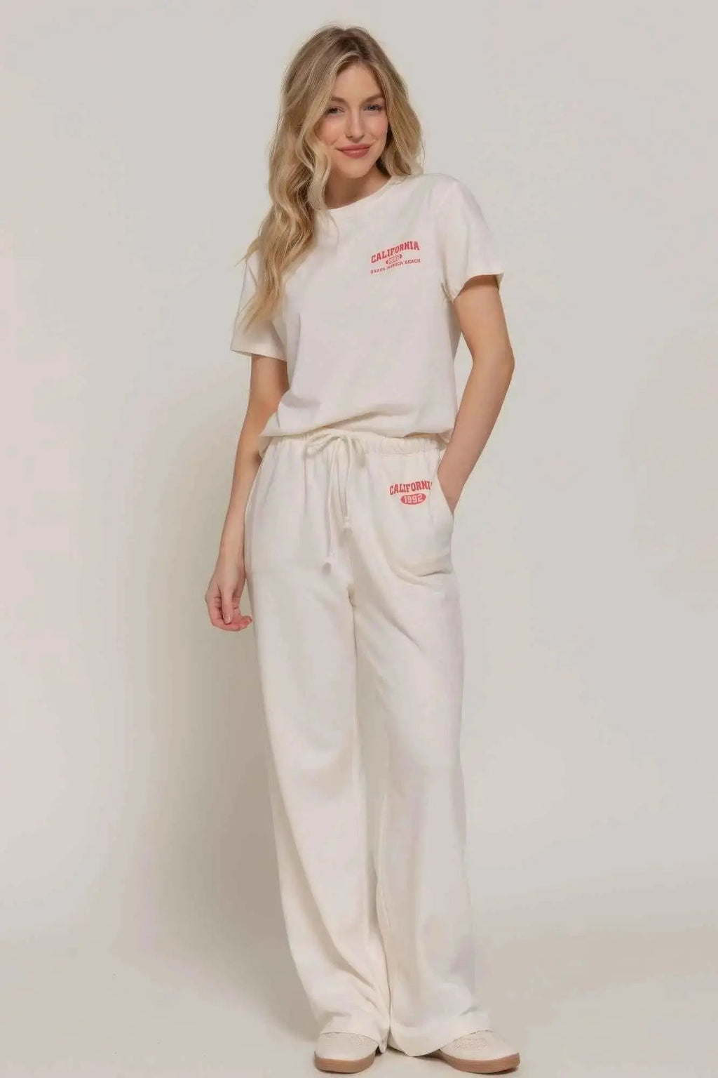 Waistband Print Detail Sweatpants - Mr Lou’s Place