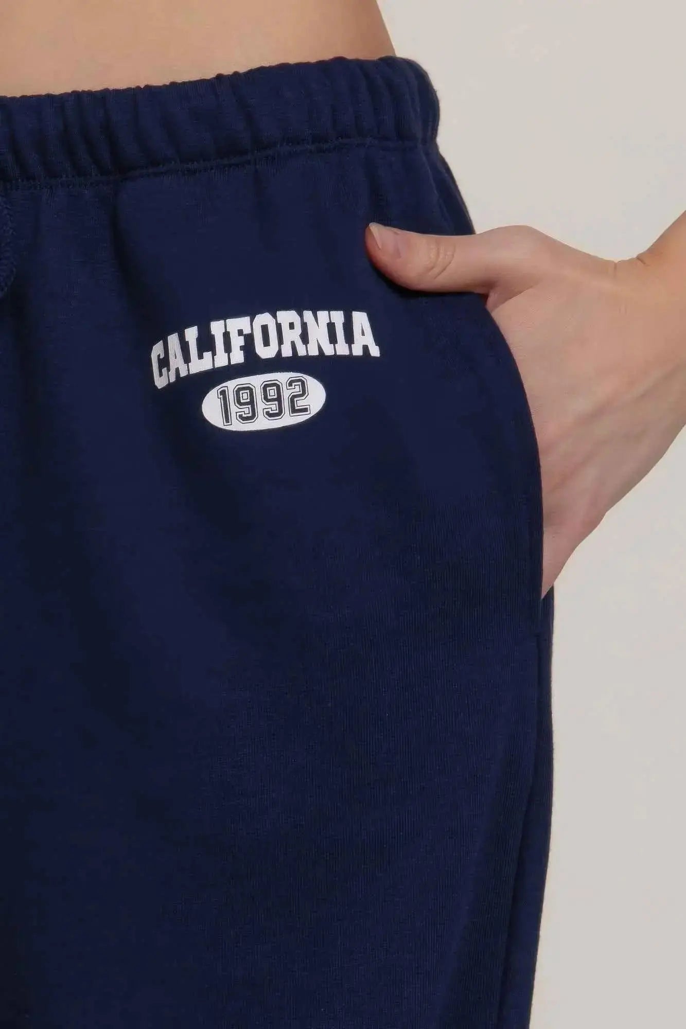Waistband Print Detail Sweatpants - Mr Lou’s Place
