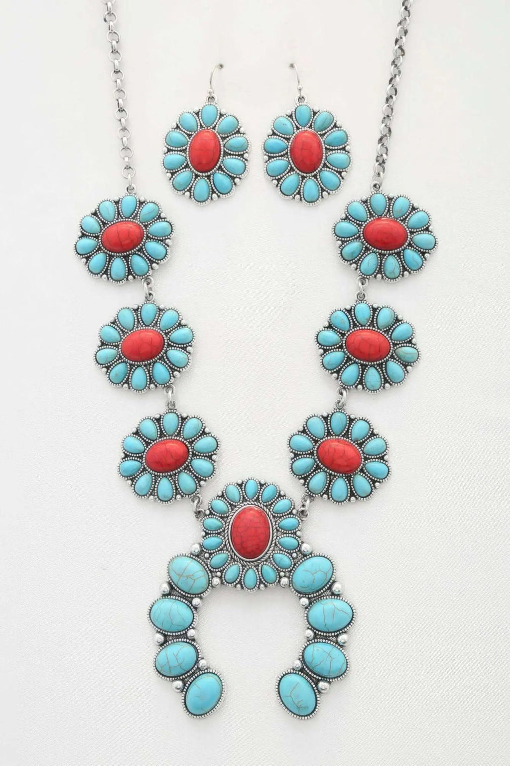 Western Rodeo Horse Concho Necklace - Mr Lou’s Place