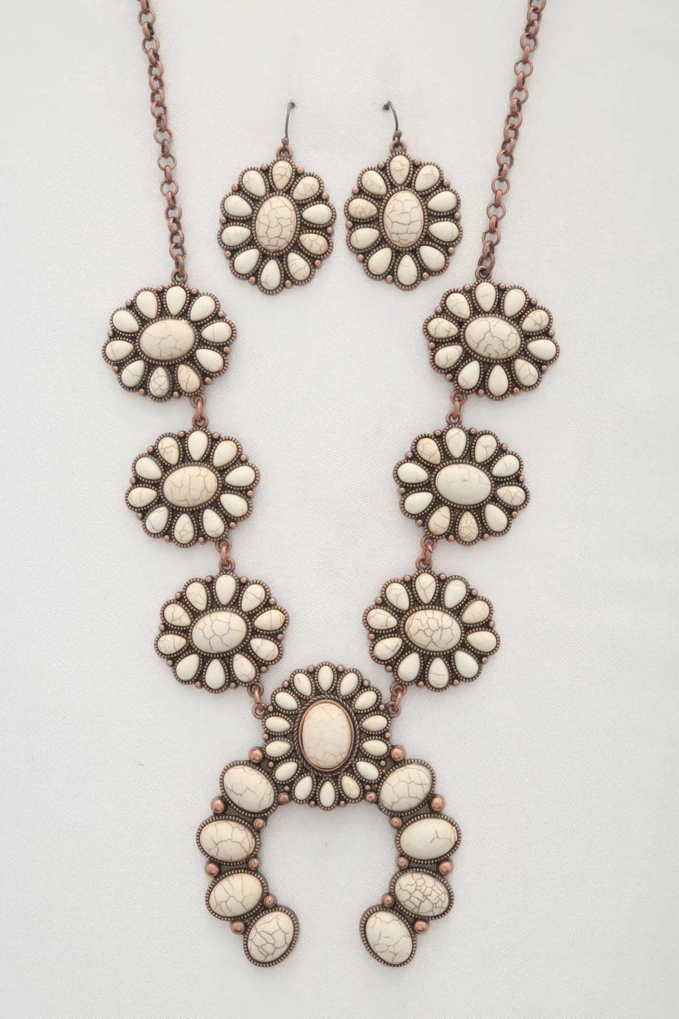 Western Rodeo Horse Concho Necklace - Mr Lou’s Place