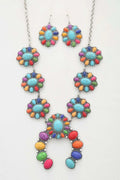 Western Rodeo Horse Concho Necklace - Mr Lou’s Place