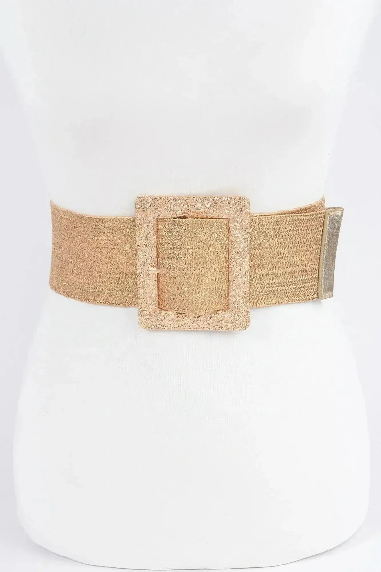 Wide Metal Buckle Plus Size Belt - Mr Lou’s Place