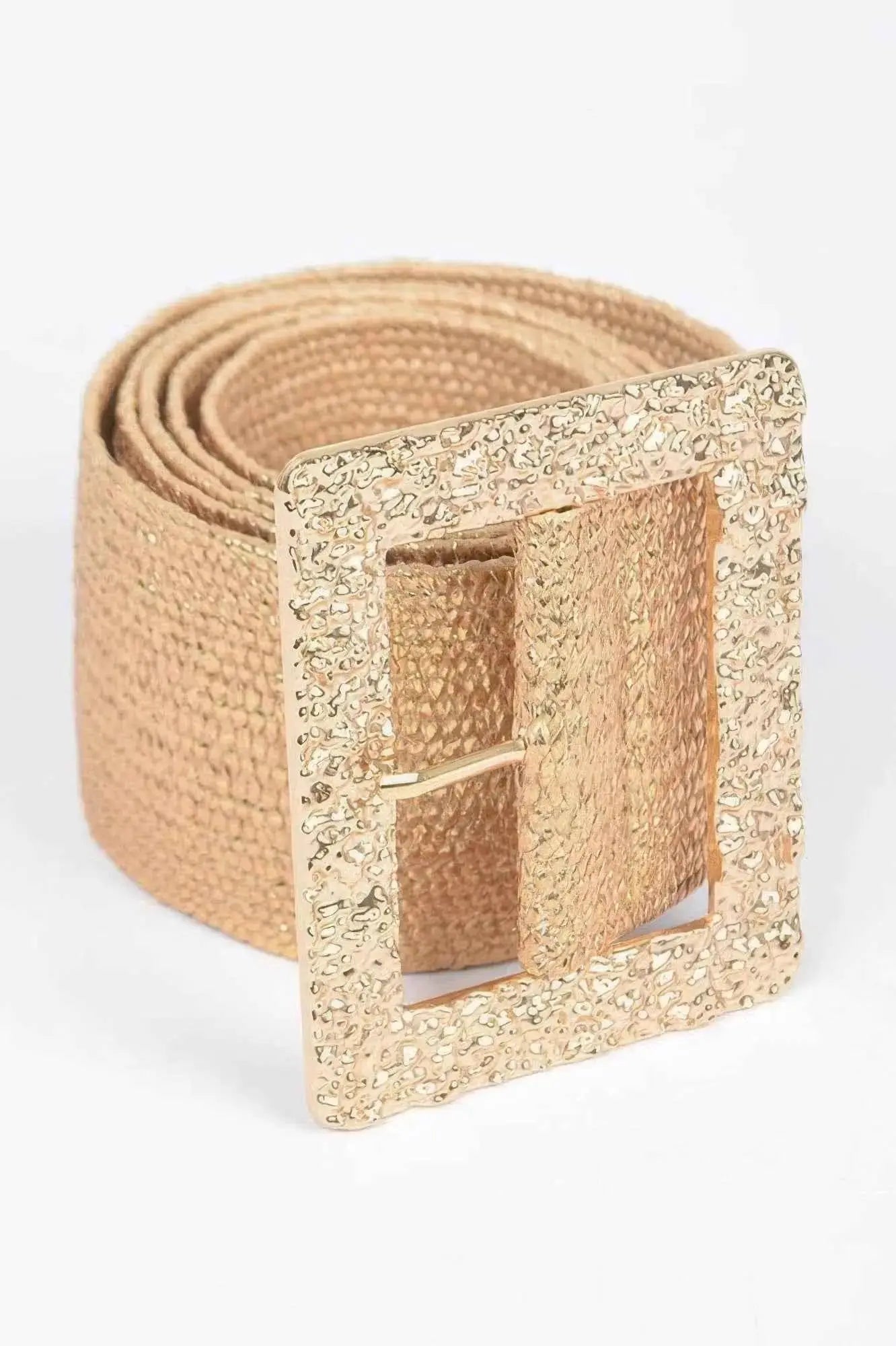 Wide Metal Buckle Plus Size Belt - Mr Lou’s Place