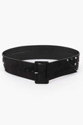 Wide Studded Buckle Belt - Mr Lou’s Place