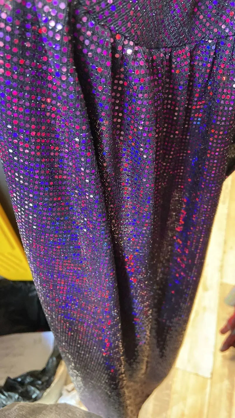Night Dress With Unbalanced Skirt - Mr Lou’s Place