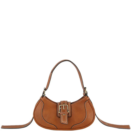 Chic Buckle Design Shoulder Crossbody Bag - Mr Lou’s Place