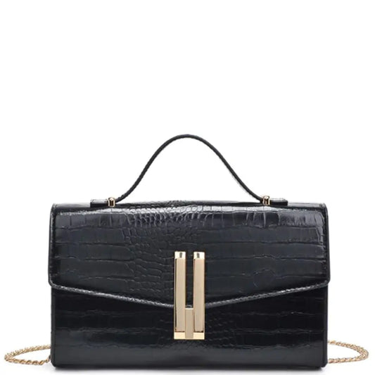 Alfie Croc Print Crossbody Bag - Mr Lou’s Place