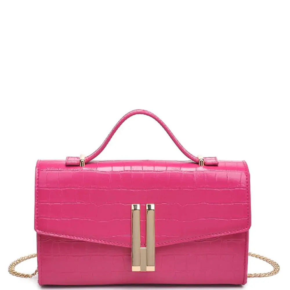 Alfie Croc Print Crossbody Bag - Mr Lou’s Place